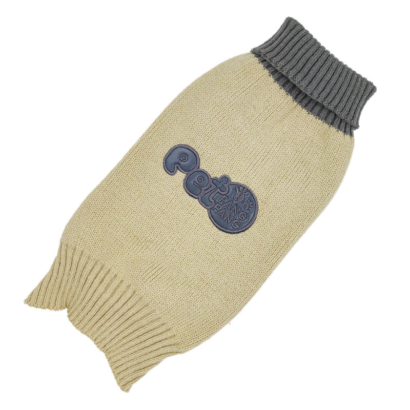 Pet sweater manufacturers in stock Autumn and winter cat and dog clothes Cat and dog sweaters knitted sweaters foreign trade sweaters