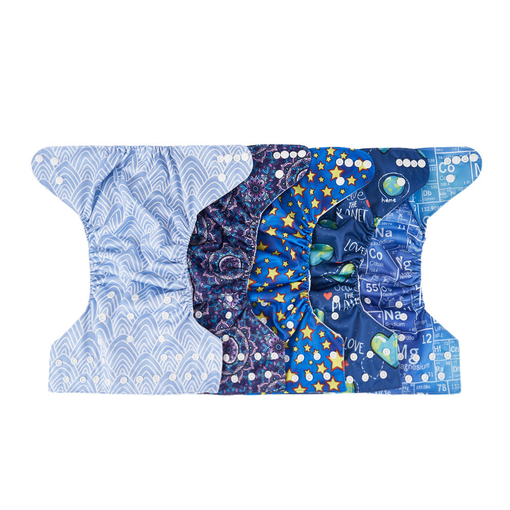 happyflute baby washable cloth diaper baby toilet pants napped cloth diaper pocket cloth diaper