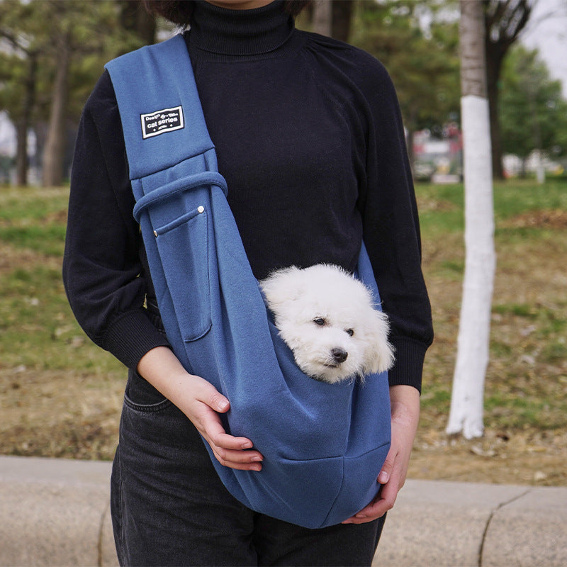 Cross-border wholesale pet messenger bag cat bag dog travel bag portable pet backpack new pet shoulder bag