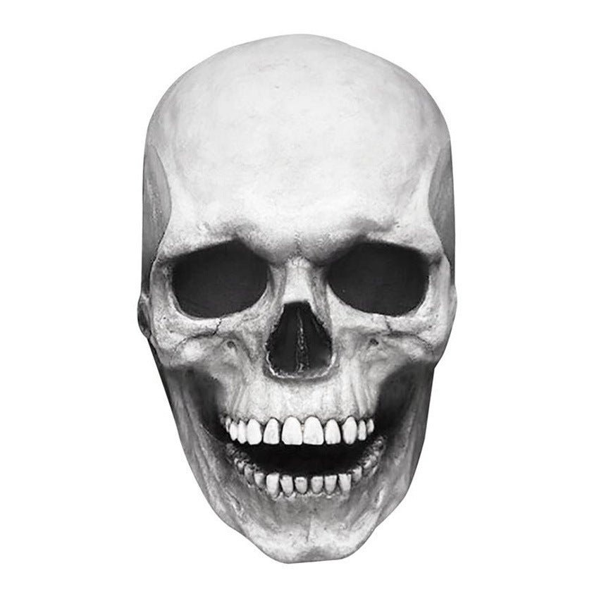 2021 Cross-border Independent Station New Halloween Horror Adult Skull Movable Mouth Mask Manufacturer Source