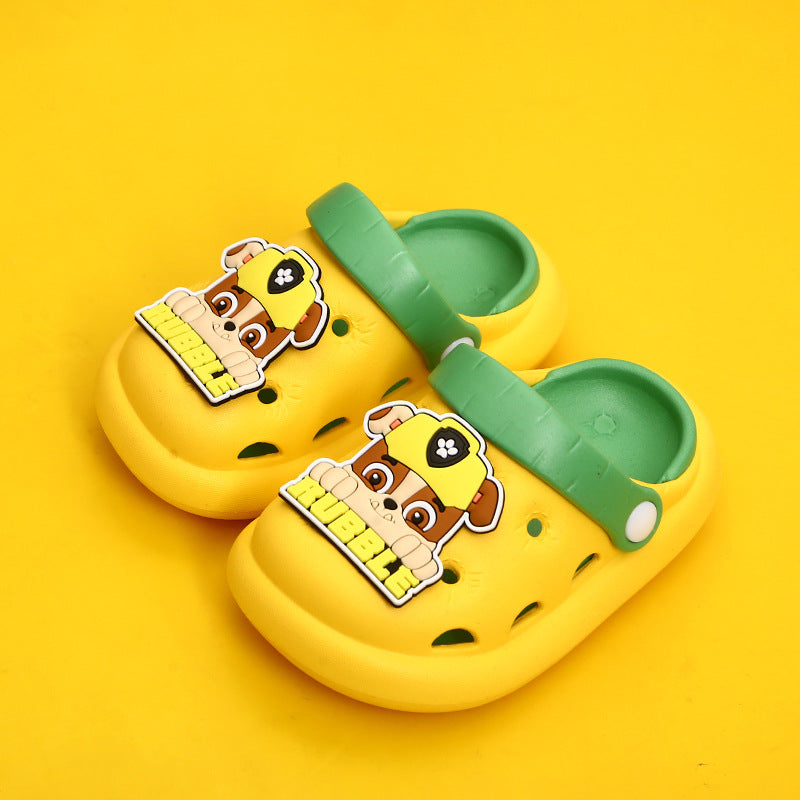 Paw Patrol Children's Slippers Summer Boys' Children's Non-Slip Croc Shoes Indoor Outsourcing Girls' Baby Slippers