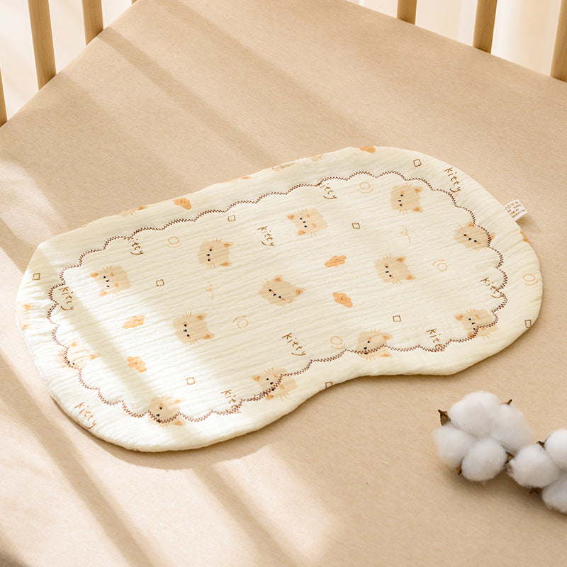 Baby pillow cloud pillow summer breathable newborn 0 to 6 months and above 1 year old baby shaping pillow four seasons