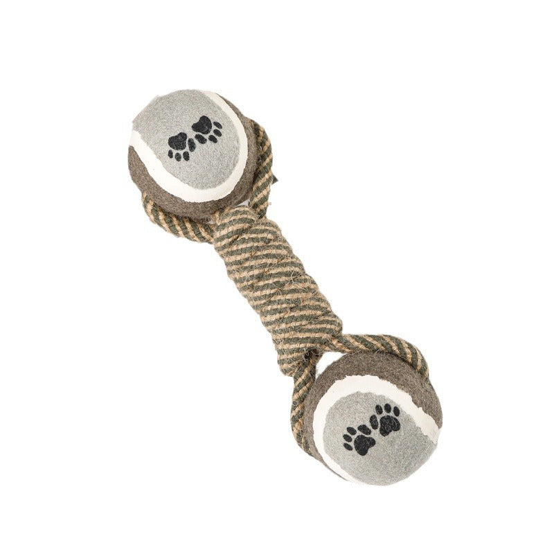 Pet Toy Dog Knot Toy Animal Shape Teeth Gnawing Rope Pomeranian Interactive Pull Tug of War Dog Toy