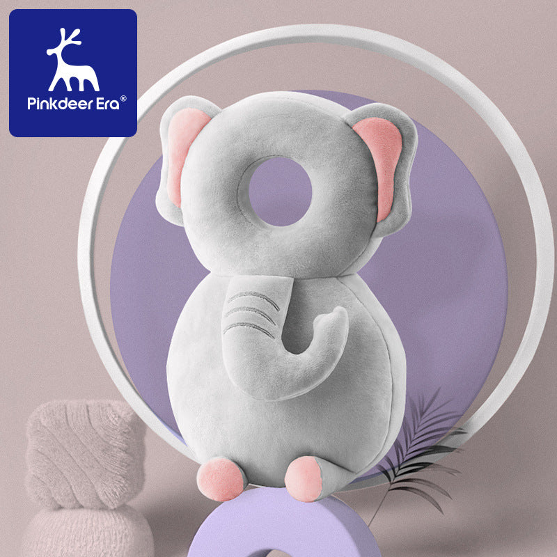 Amazon hot-selling anti-fall pillow baby head pillow butterfly summer animal breathable toddler walking baby head protection