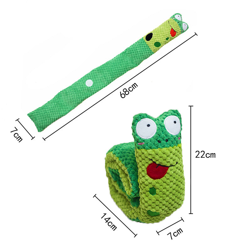 Amazon cross-border new dog toy sounding plush molars bite-resistant dog toy self-healing relieve boredom pet supplies