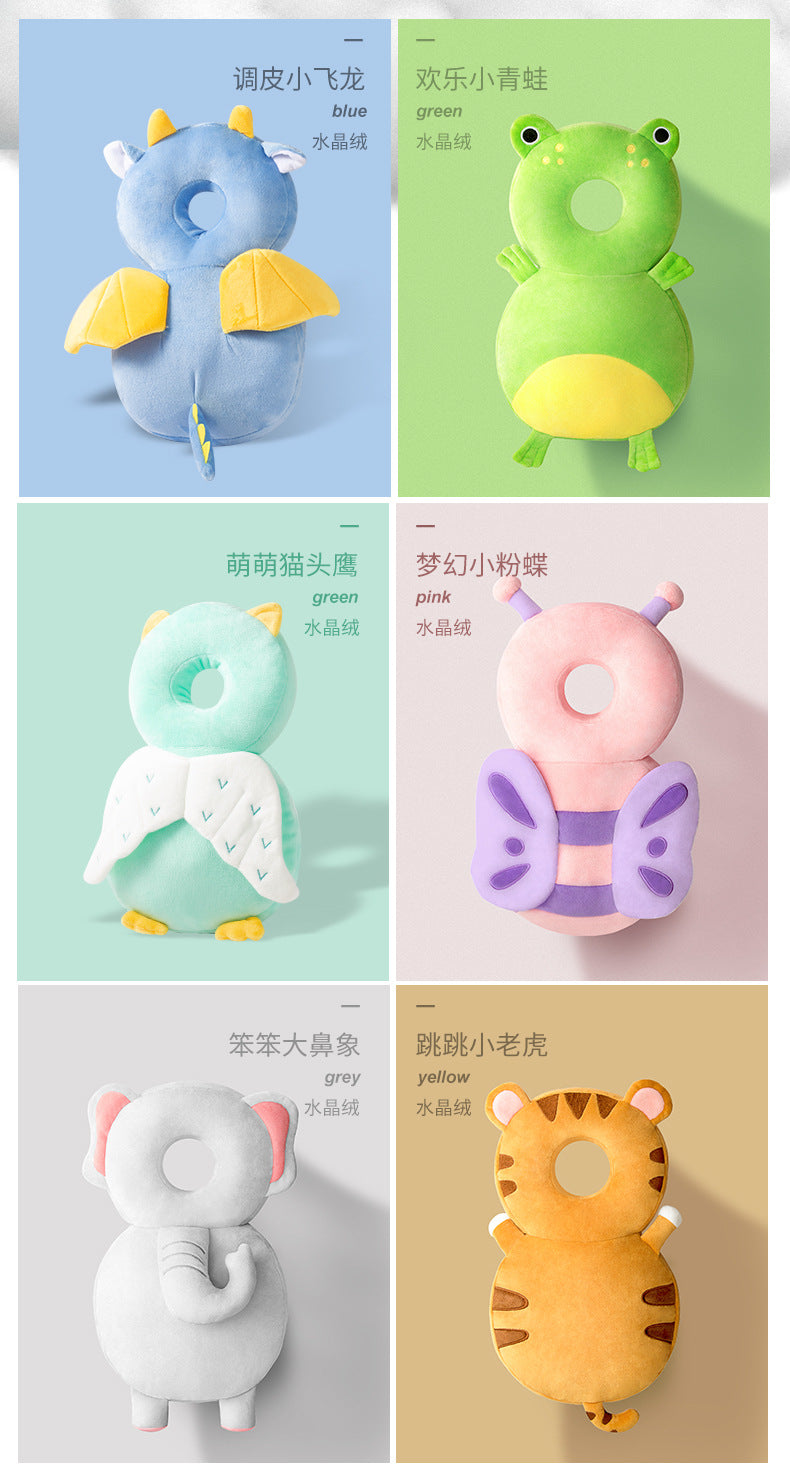 New spot children's anti-fall pillow baby toddler head pillow baby breathable pillow learn to walk head protection pad