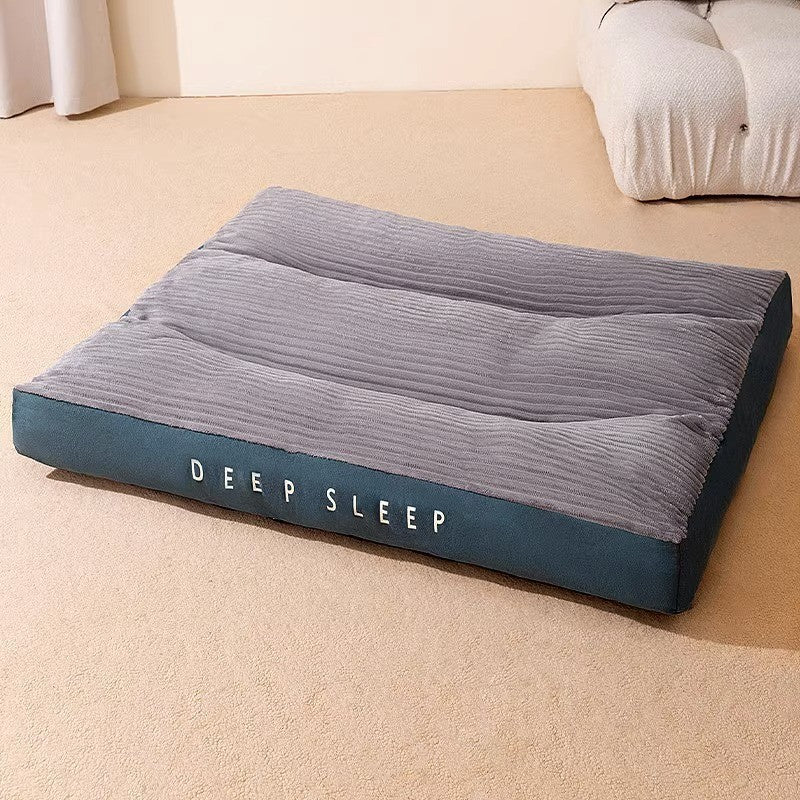 Cross-border dog mat cat waterproof removable and washable non-stick hair dog bed small and medium-sized dogs four seasons universal dog bed pet bed