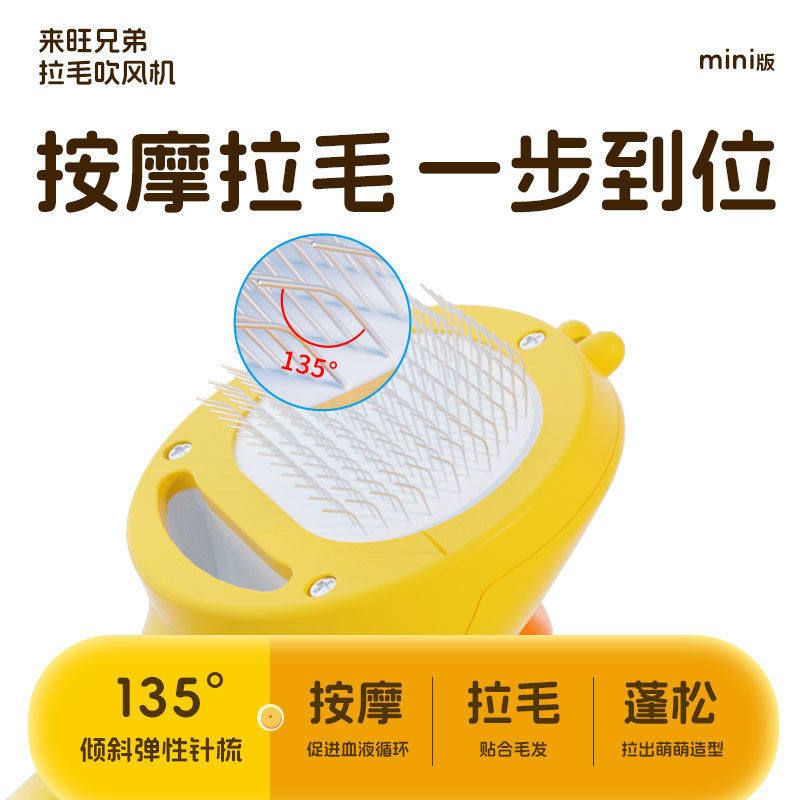 [New product] Laiwang Brothers pet hair dryer mini version partial hair removal pet dog durable