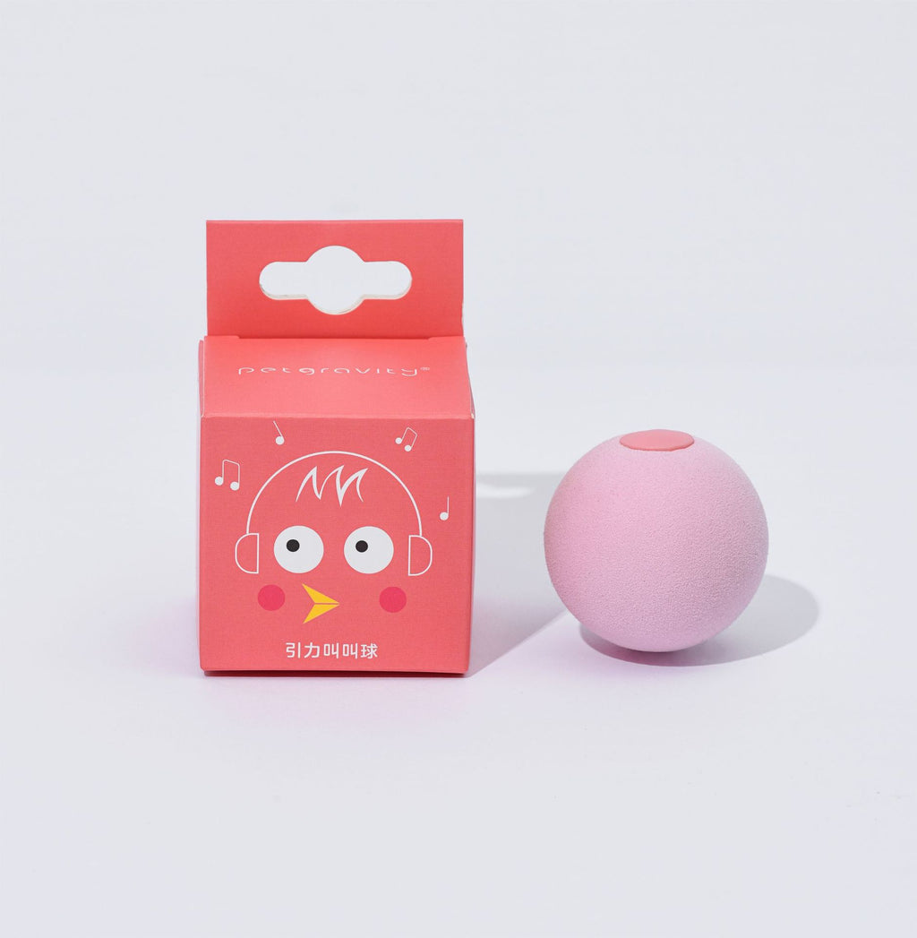 Cross-border new product pet calling ball that can make sound self-entertaining cat toy ball cat teaser stick catnip gravity calling ball