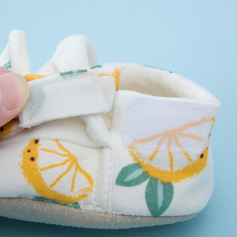 One-year-old baby girl toddler shoes spring and autumn soft sole baby shoes 6-12 months cute girl princess shoes