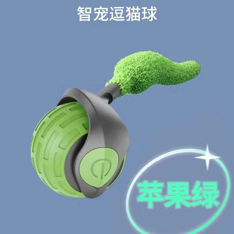 New cat and dog pet toy ball, self-entertainment and fun cat ball, chew-resistant cat chasing toy artifact