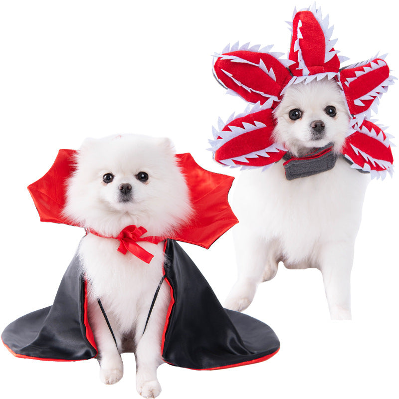 Cross-border Halloween dog clothes for small dogs funny and weird transformation clothes Teddy cat creative clothes pet clothing
