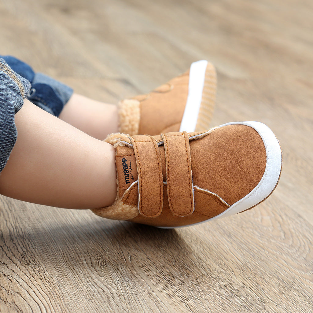 High top autumn and winter baby shoes baby shoes toddler shoes warm shoes M2035