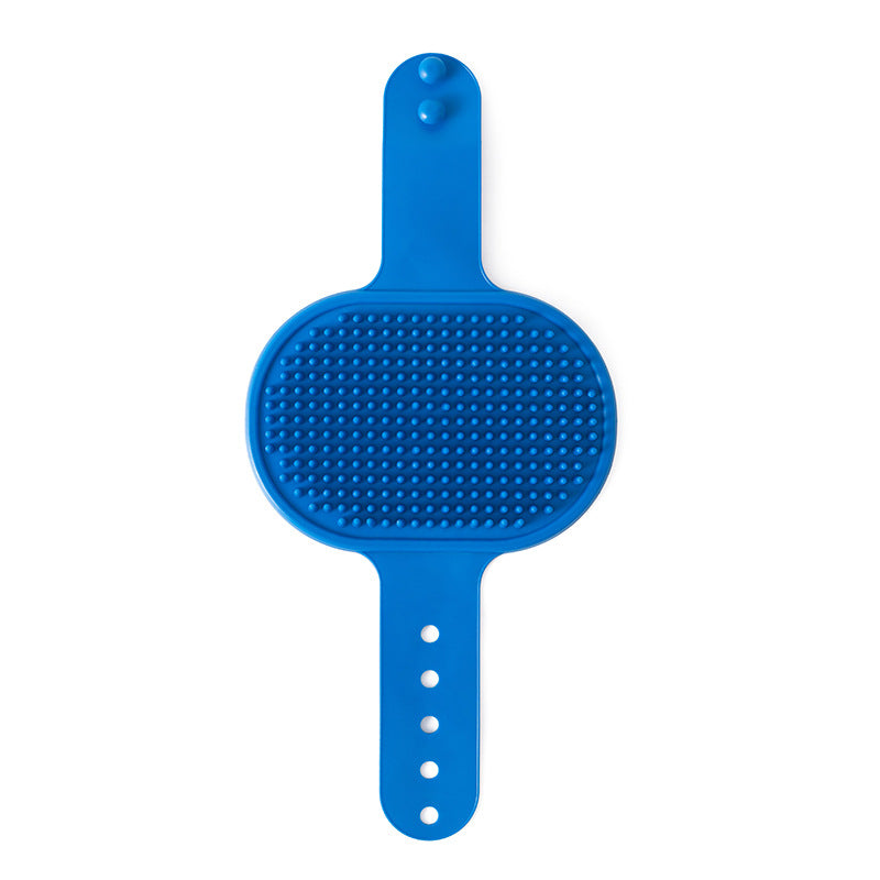 Toy silicone scratcher adjustable gloves massage brush pet comb dog cat clean combing bath brush