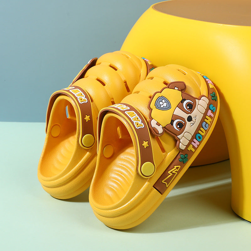Paw Patrol Children's Slippers Summer Boys' Children's Non-Slip Croc Shoes Indoor Outsourcing Girls' Baby Slippers
