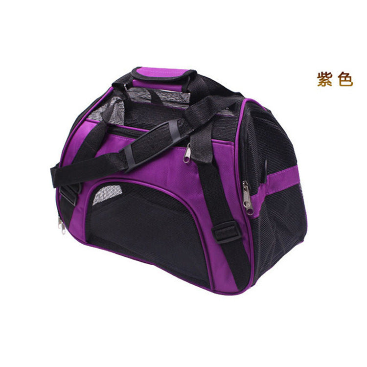 Pet Bag Portable Pet Backpack Dog Outing Bag Crossbody Pet Bag Amazon Hot Selling Pet Car Bag
