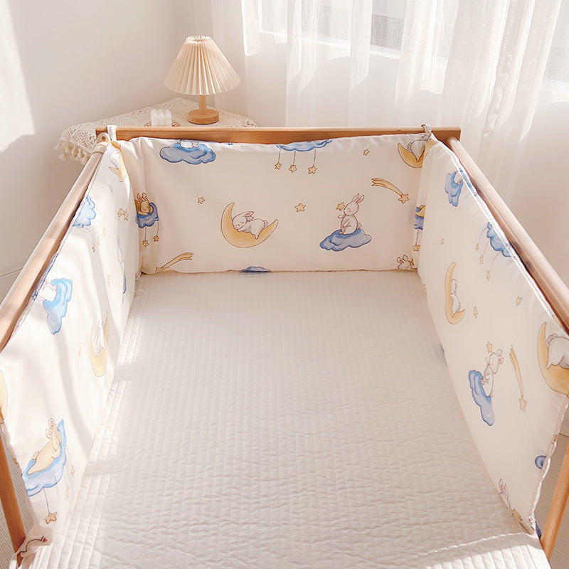 Manufacturers spot wholesale single piece bed guard with various colors children's bed guard baby anti-collision fresh style bed guard