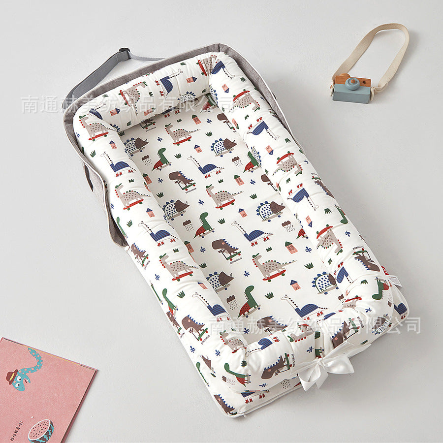 Hemei baby bed portable mommy hold baby nest isolation shoulder bag bed medium bed travel baby bed