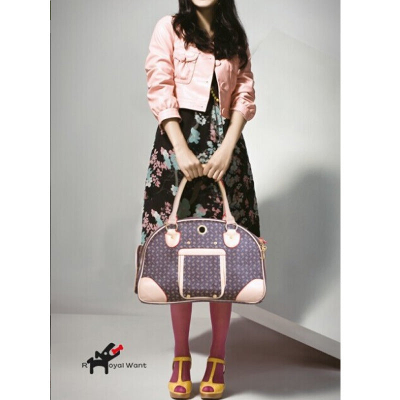 Dog travel bag anti-squeeze pet bag wholesale dog bag cat bag small dog poodle pomeranian bag