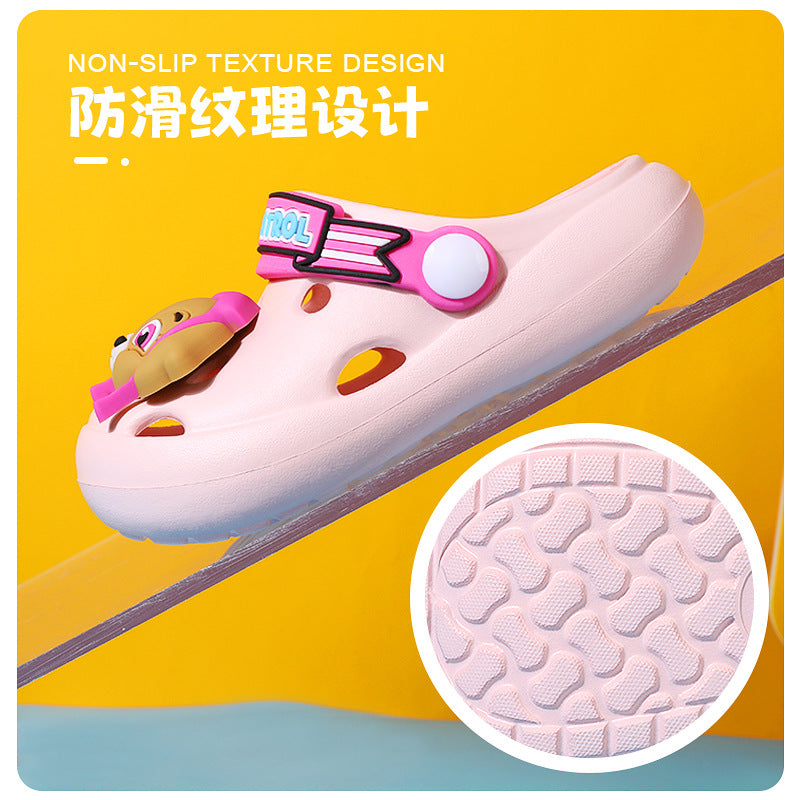 Paw Patrol Children's Slippers Summer Boys' Children's Non-Slip Croc Shoes Indoor Outsourcing Girls' Baby Slippers