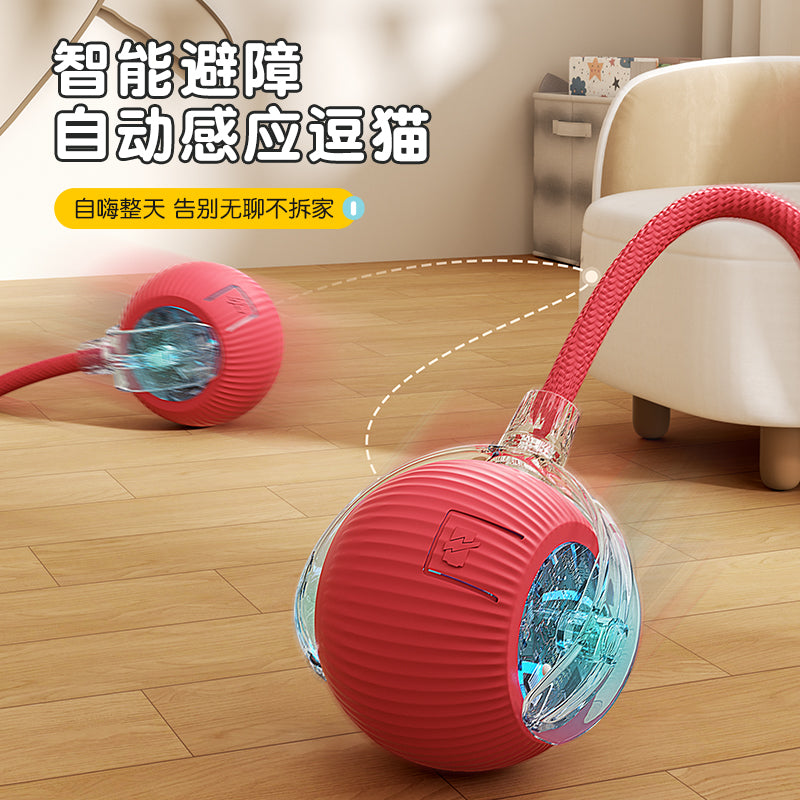 Cross-border hot-selling automatic cat ball cat toy ball jumping ball pet supplies self-entertainment artifact cat toy