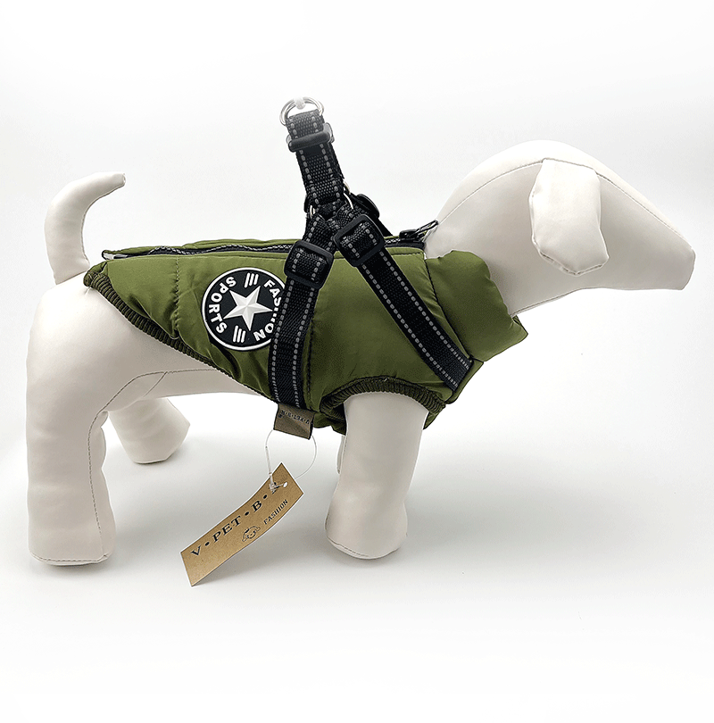 Amazon New Waterproof Puppy Bichon Frize Solid Color Pet Dog Clothes Cotton Coat Small Dog Clothing Wholesale