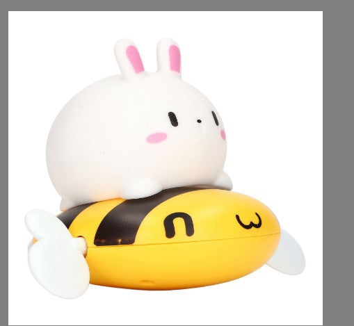 Little Yellow Duck Little Dolphin Playing Water Baby Bath Toys Bathroom Baby Children Bathing Swimming Tiktok Toys