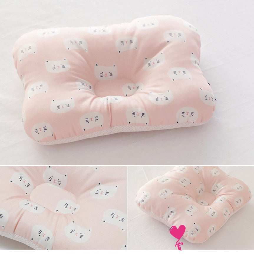 Cross-border supply baby pillow anti-bias headrest 0-1 years old maternal and child products baby shaping pillow A03 shaping 3D pillow