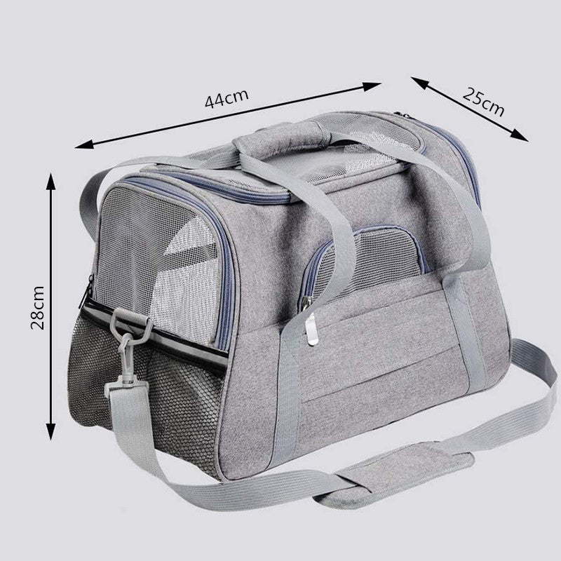 Spot pet bag portable breathable car cat bag hand-held foldable pet box multifunctional dog bag cross-border