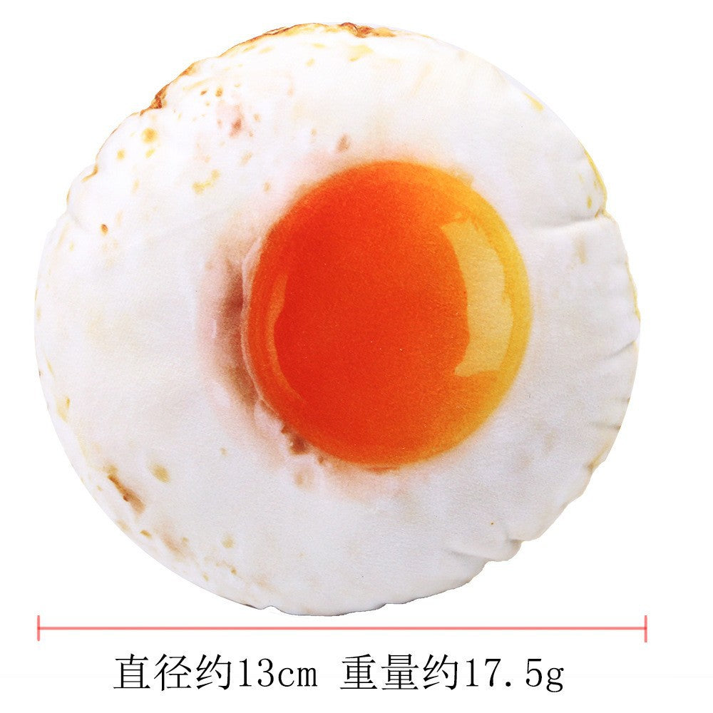 Plush Dog French Bulldog Bite-resistant Ball Rope Sounding Toy Fruit Cartoon Animal Cat Kitten Pet Supplies