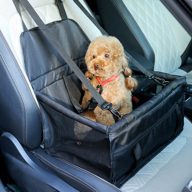 Amazon hot selling car pet bag dog backpack pet out safe travel seat car bag pet supplies
