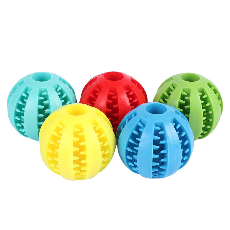 Manufacturers' Spot Hot-selling Pet Toy Balls Dog Toys Teeth Cleaning Food Leaking Balls Dog Toy Balls Wholesale