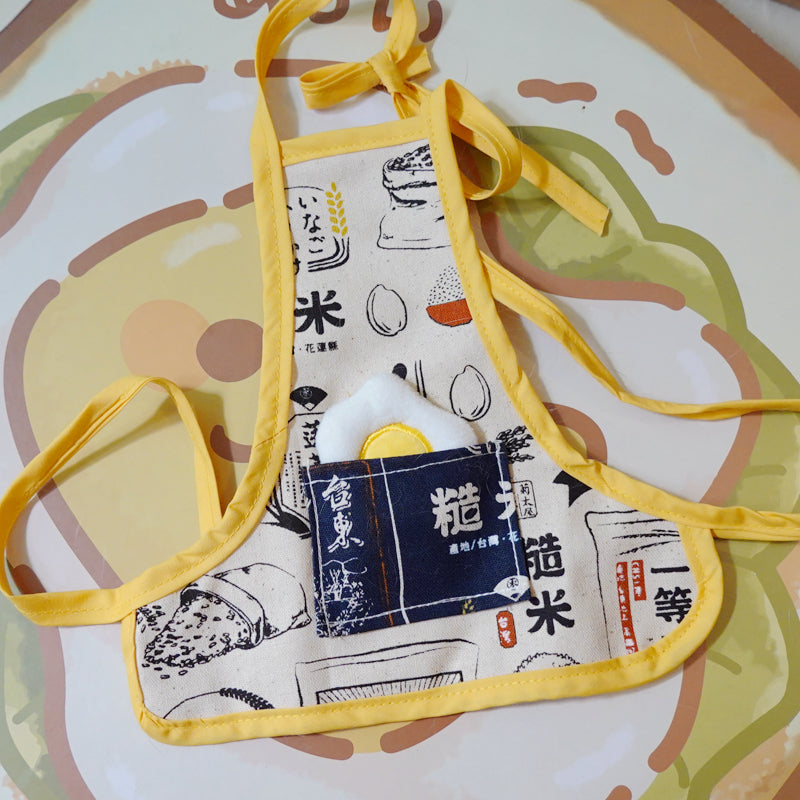 Funny Pet Cat Clothes McDonald's Cute Hat Bib Skirt Waiter British Shorthair American Shorthair Cat Transformation Costume