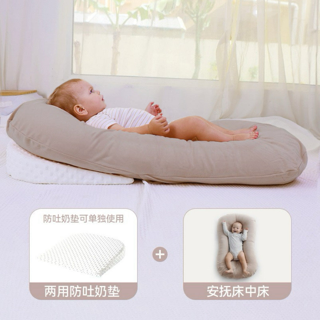 Comfortable baby bed mid-bed newborn baby bionic bed soothes and relieves startle bed bed coaxes sleep artifact bed mid-bed