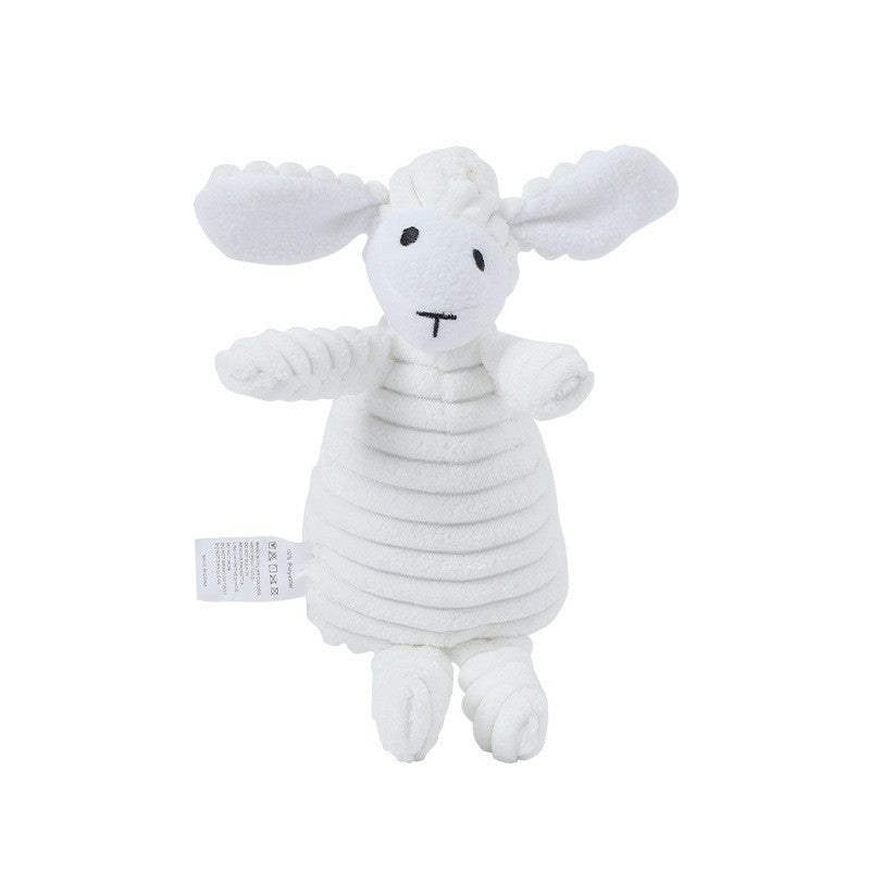 Dog chewing sound toy fun pizza BB interactive training resistant to tearing simulation pet teething toy