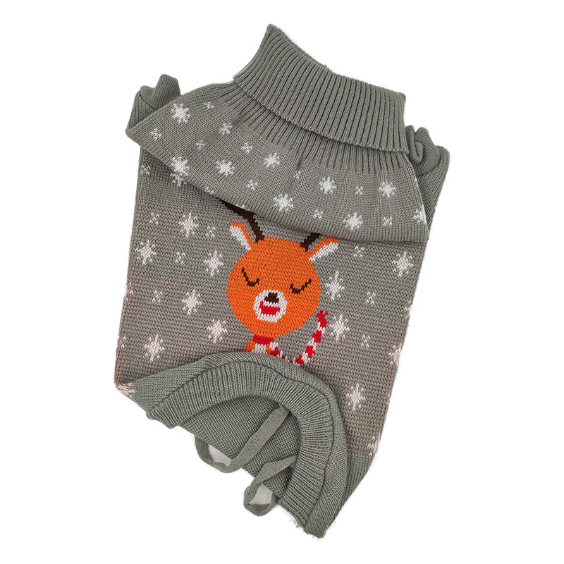 Pet sweater manufacturers in stock Autumn and winter cat and dog clothes Cat and dog sweaters knitted sweaters foreign trade sweaters