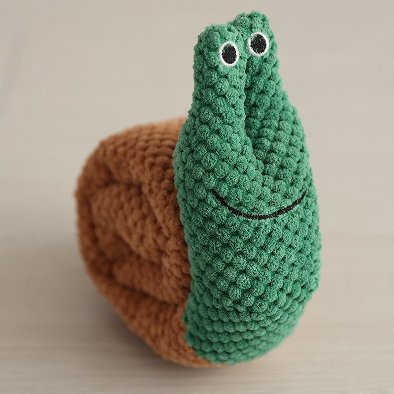 Dog toy teething plush chew-resistant Teddy Bichon Pomeranian milk dog sleeping sound relief artifact pet supplies