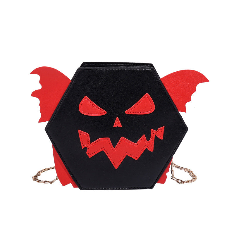 2023 autumn new funny pumpkin bag European and American Halloween niche design fashionable exquisite creative trend bag