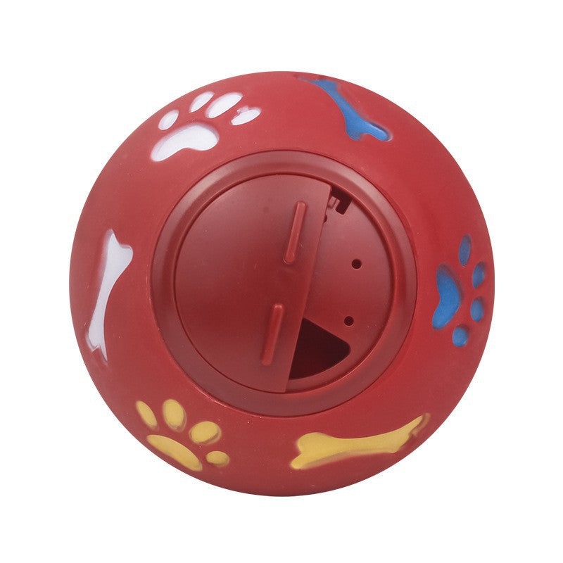 Screaming ball leaking food ball dog toy leaking food ball alone to hide food large dog teether pet slow food ball 6