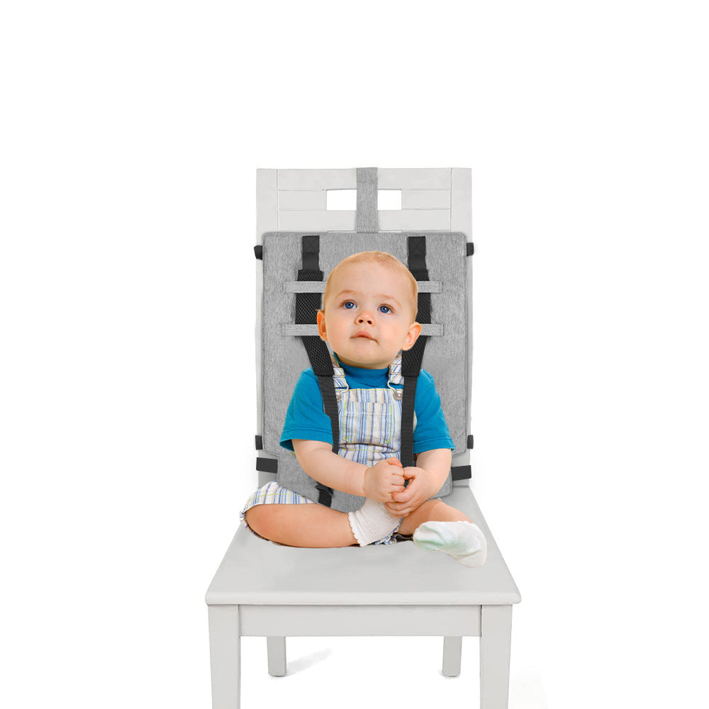 Children's dining chair safety belt baby seat protection anti-fall fixed rope safe portable dining factory spot