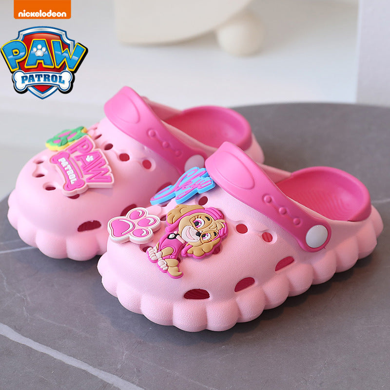 Paw Patrol Children's Slippers Summer Boys' Children's Non-Slip Croc Shoes Indoor Outsourcing Girls' Baby Slippers
