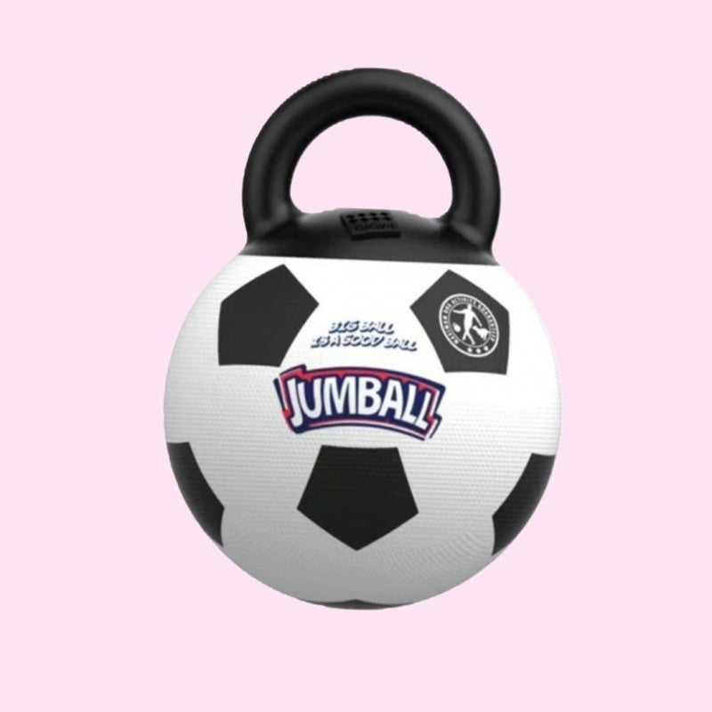 ee4 pet dog toy ball bite-resistant large dog border collie golden retriever rubber elastic training small, medium and large dog special ring