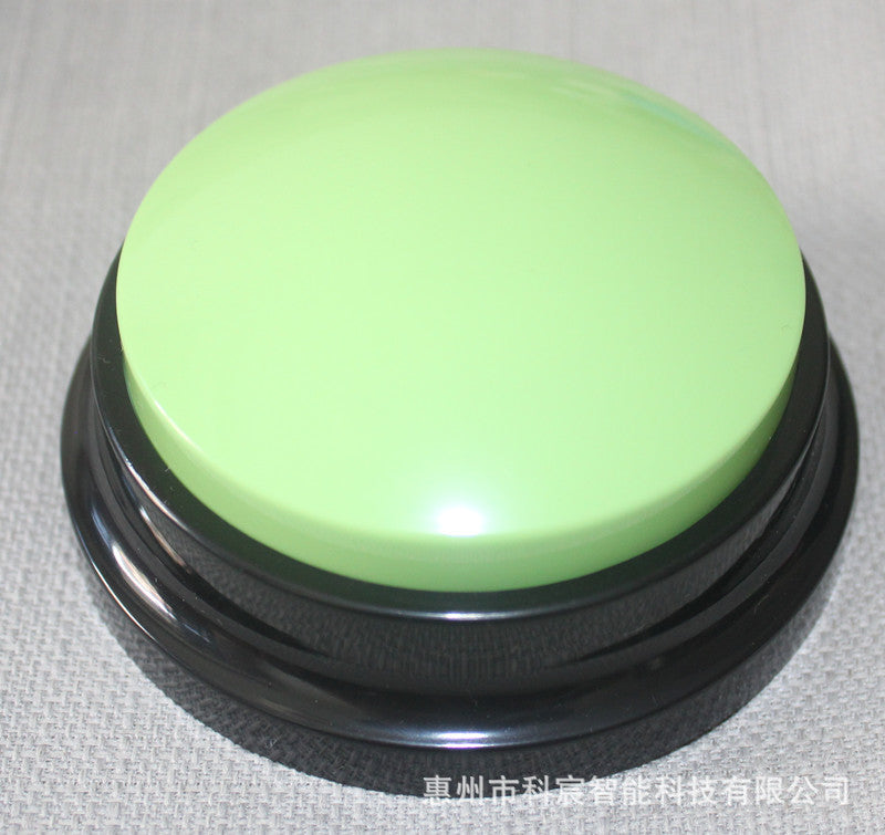 Pet communication button Dog sound box training Talking toy recording sounder Squeeze box voice