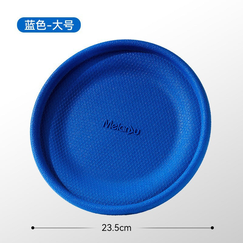 Dog plush sound frisbee toy interactive self-entertainment boredom grinding teeth resistant pet training Corgi Teddy