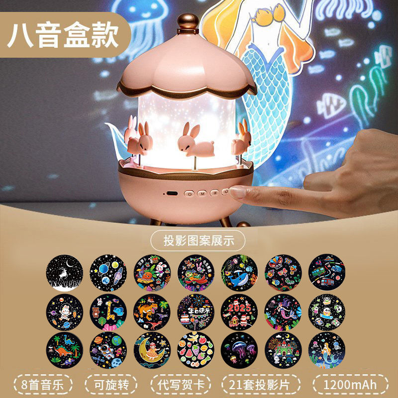 Wanxing sky projection lamp night light bedroom atmosphere Christmas girl birthday children free shipping