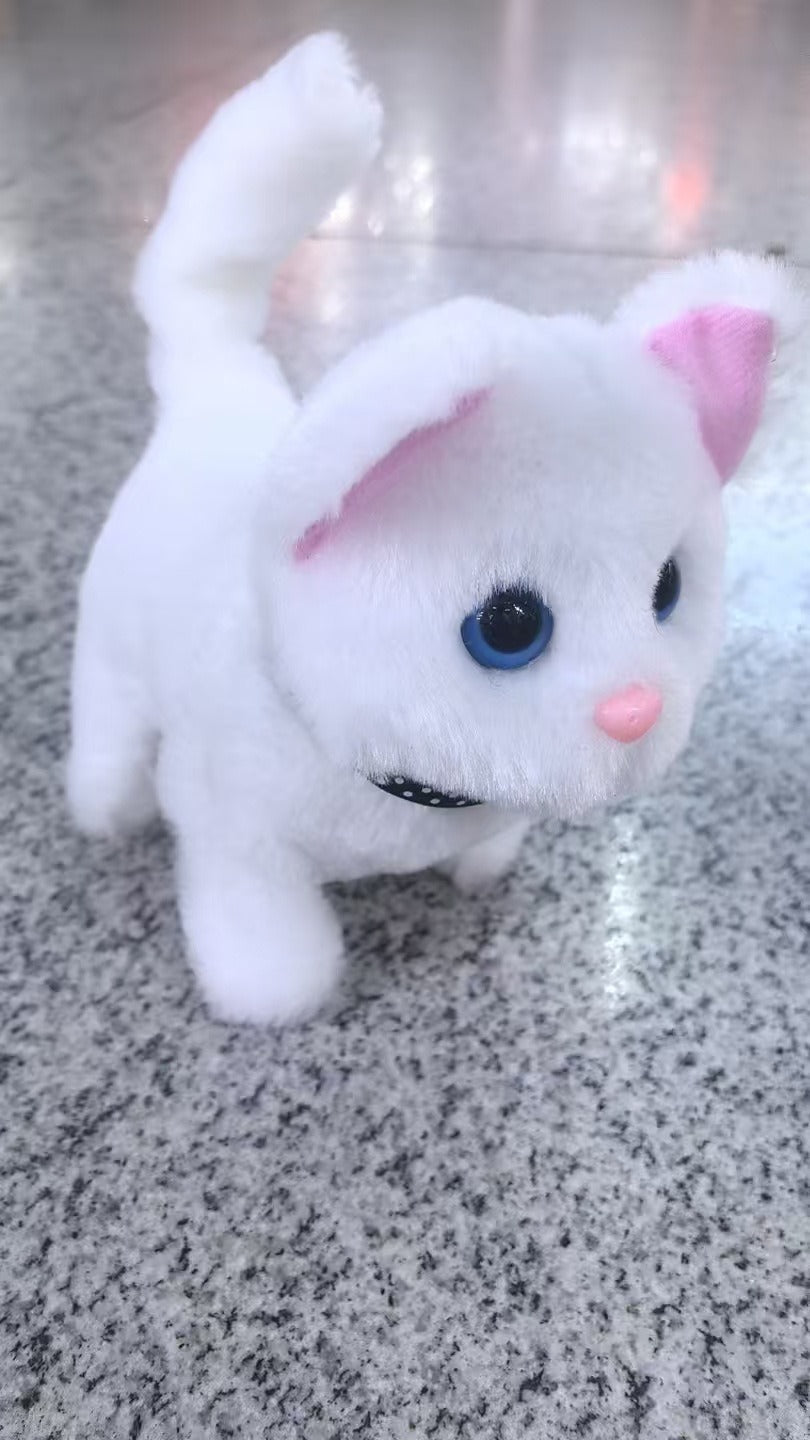 Toy dog children's plush electric toy cross-border hot selling walking and barking smart pet dog children's birthday gift