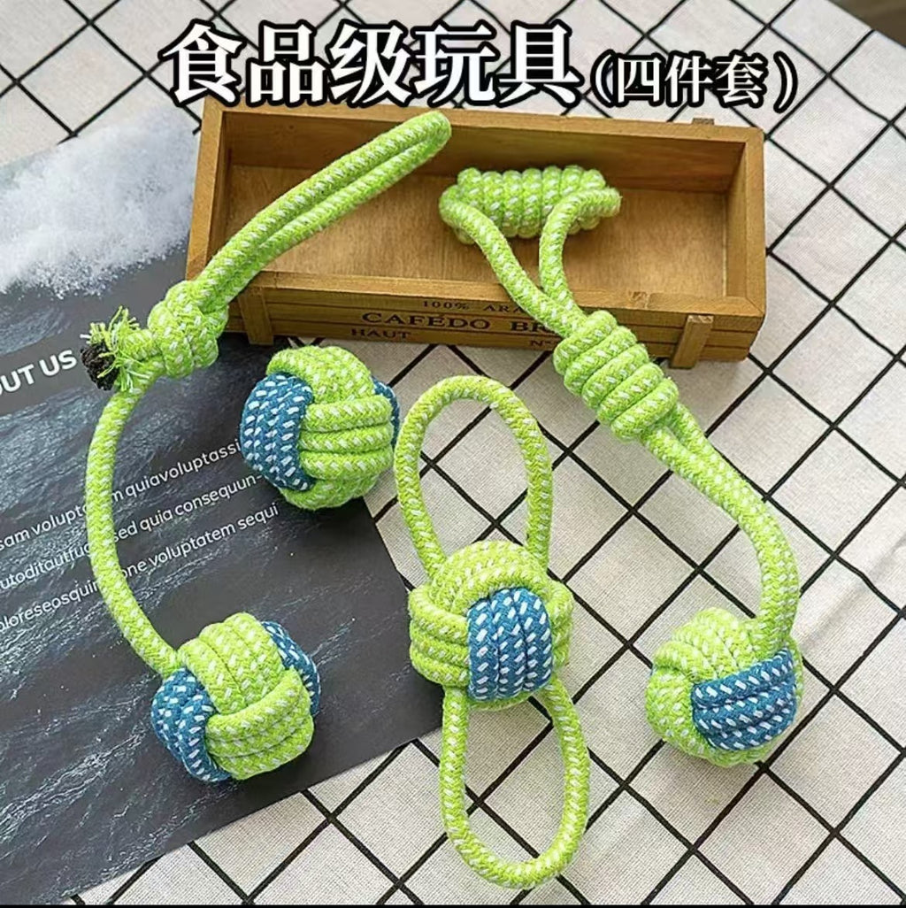 New dog toy chew rope strong and bite-resistant dog teething stick self-entertaining medium and large dog toys pet supplies