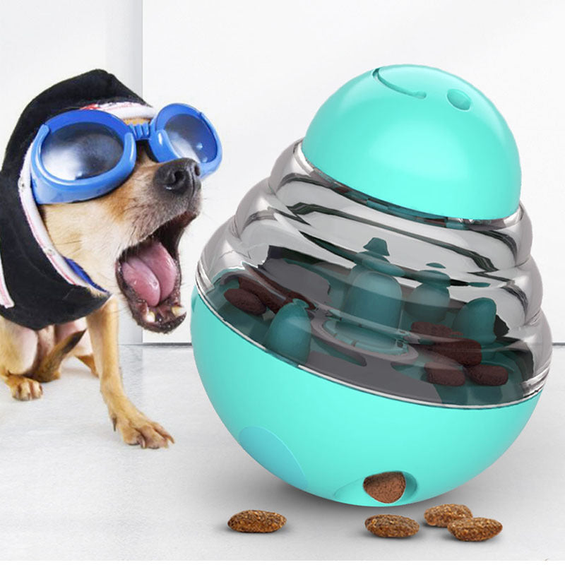 Pet Supplies Factory Wholesale Company New Explosion Amazon Feeder Leakage Ball Tumbler Dog Toy