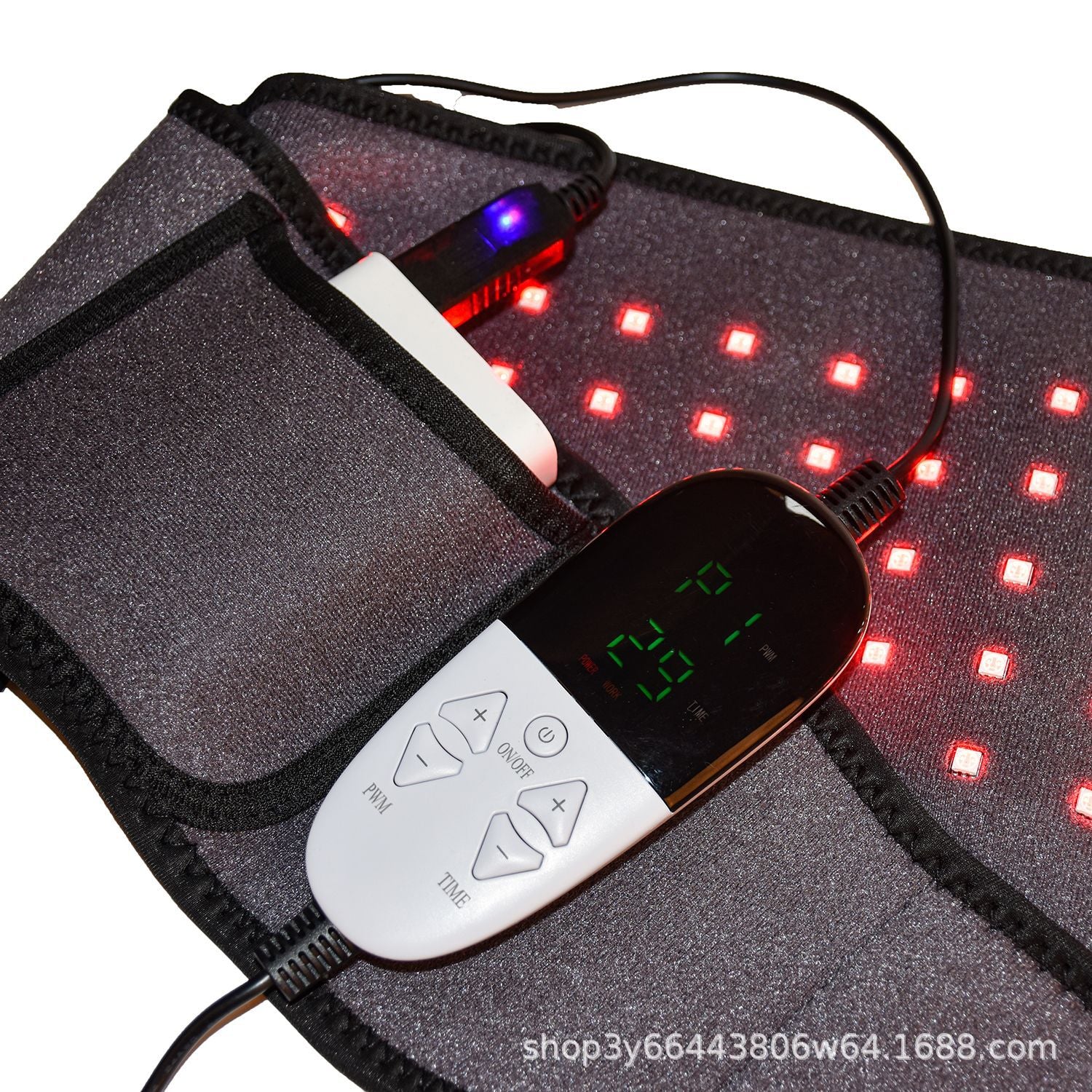 Amazon infrared heating waist belt household multi-function red light therapy lamp red light belt