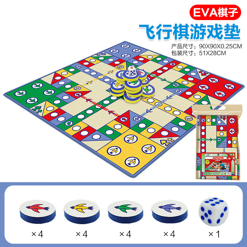 Huaying foldable baby crawling mat thickened baby living room home crawling mat children's foam floor mat with edging